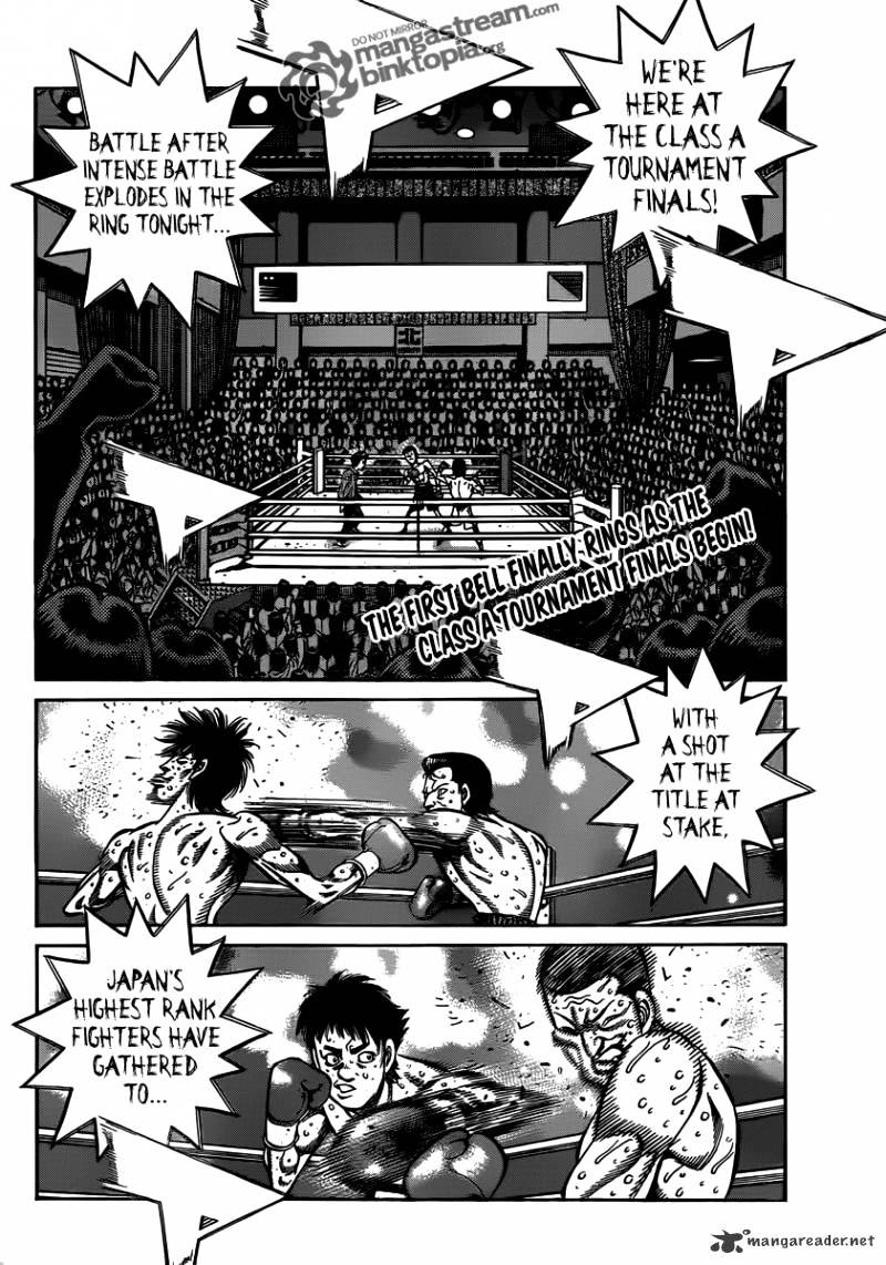 Hajime no Ippo: Fighting Spirit, Chapter 953 image 02